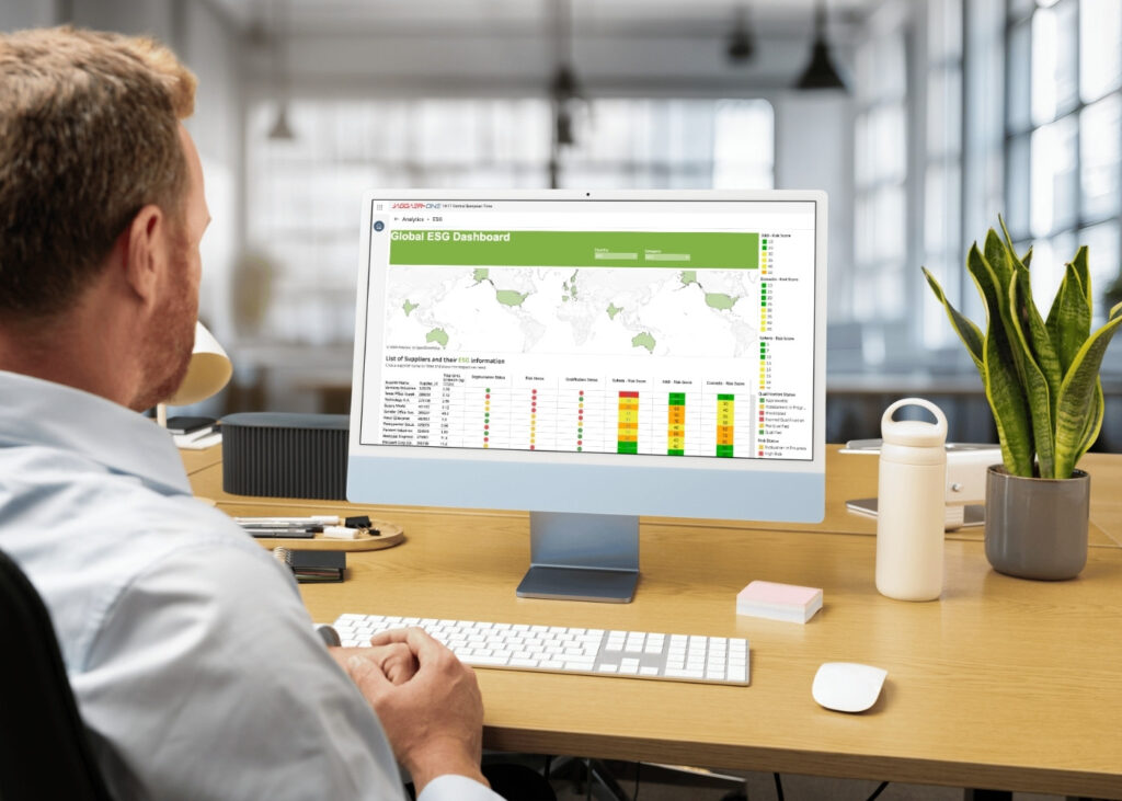 JAGGAER ESG dashboard